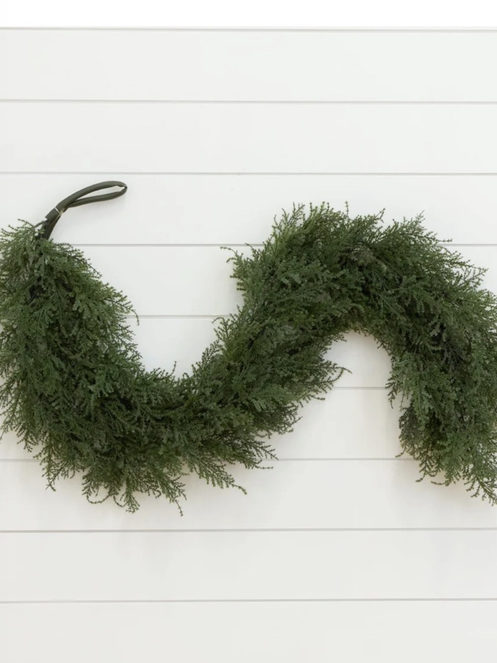 NEARLY NATURAL NWT 60” Artificial Cedar Garland